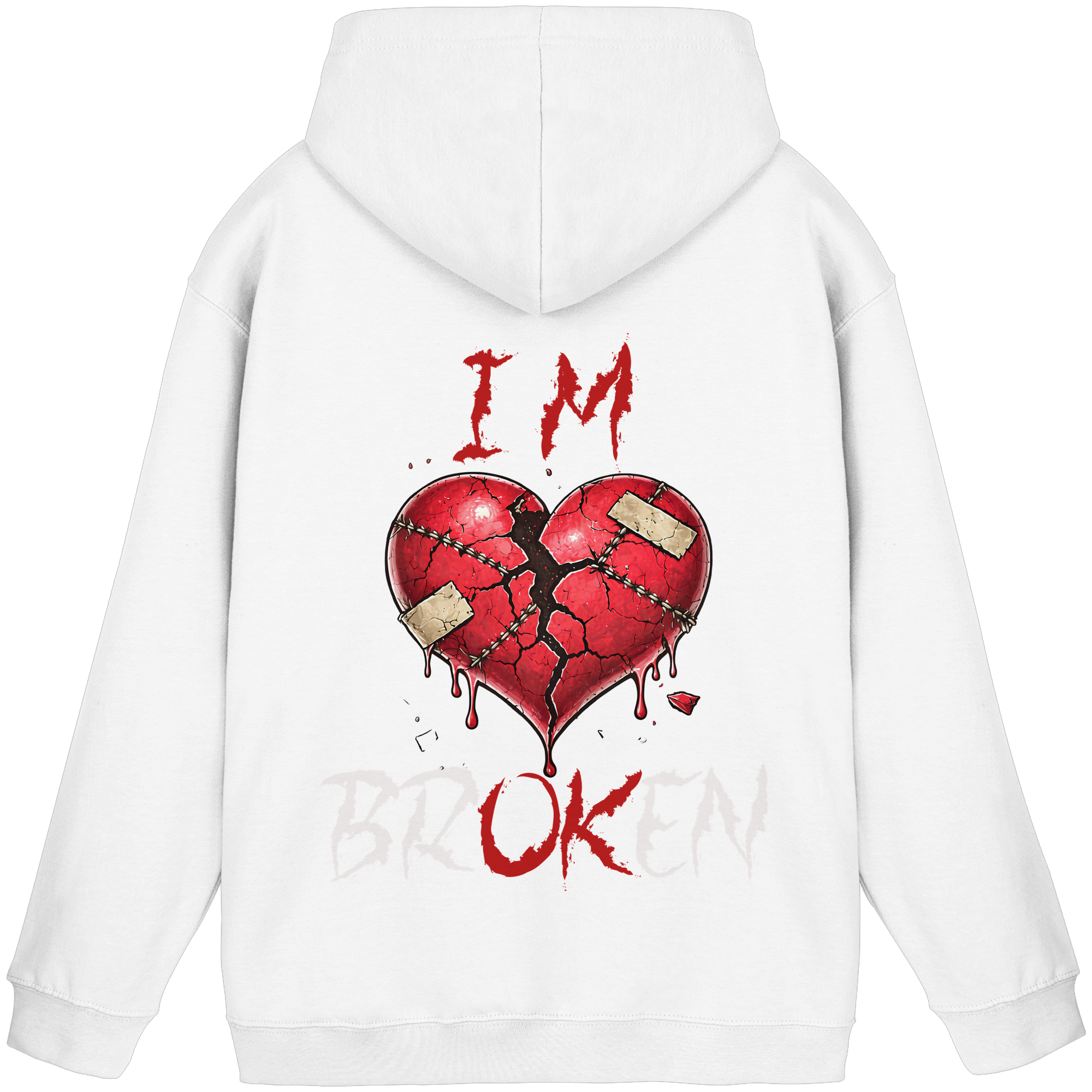 I´M Broken Hoodie - Basic Unisex Hoodie