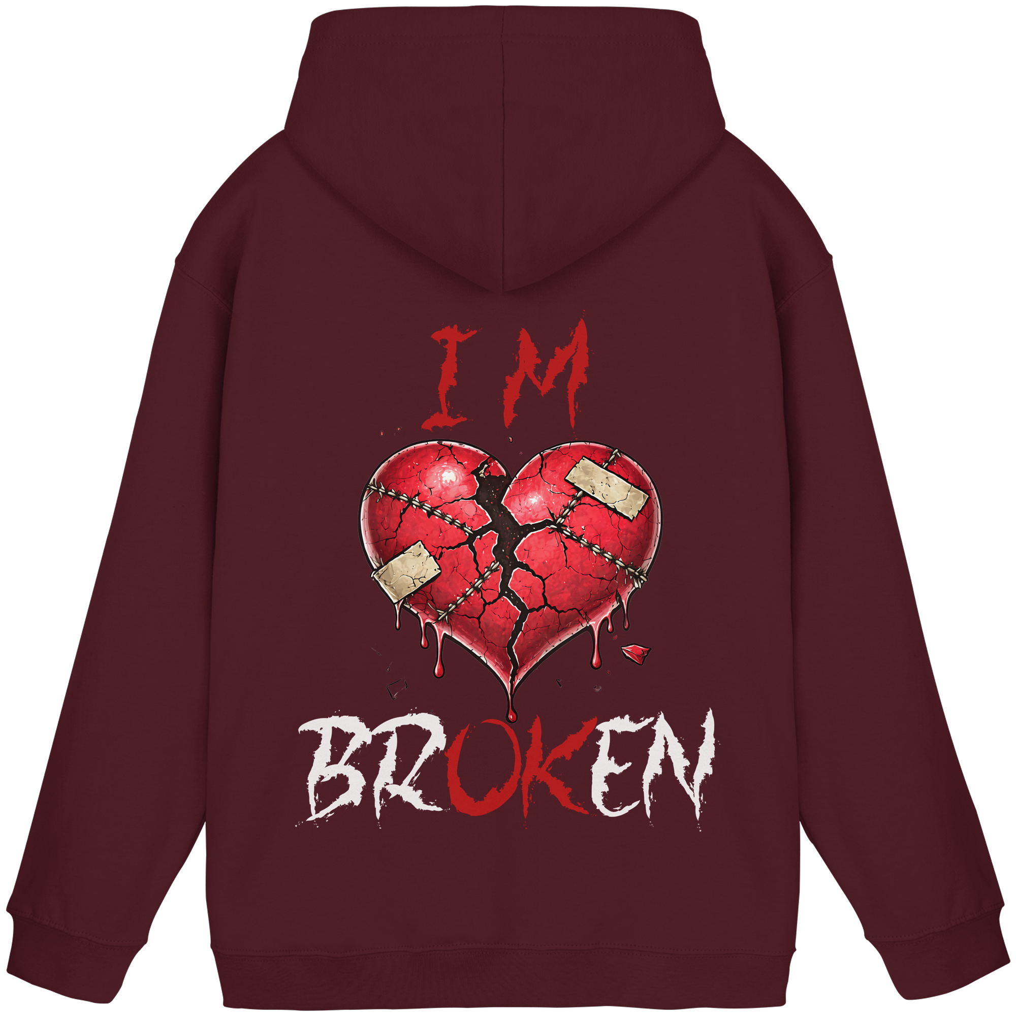 I´M Broken Hoodie - Basic Unisex Hoodie