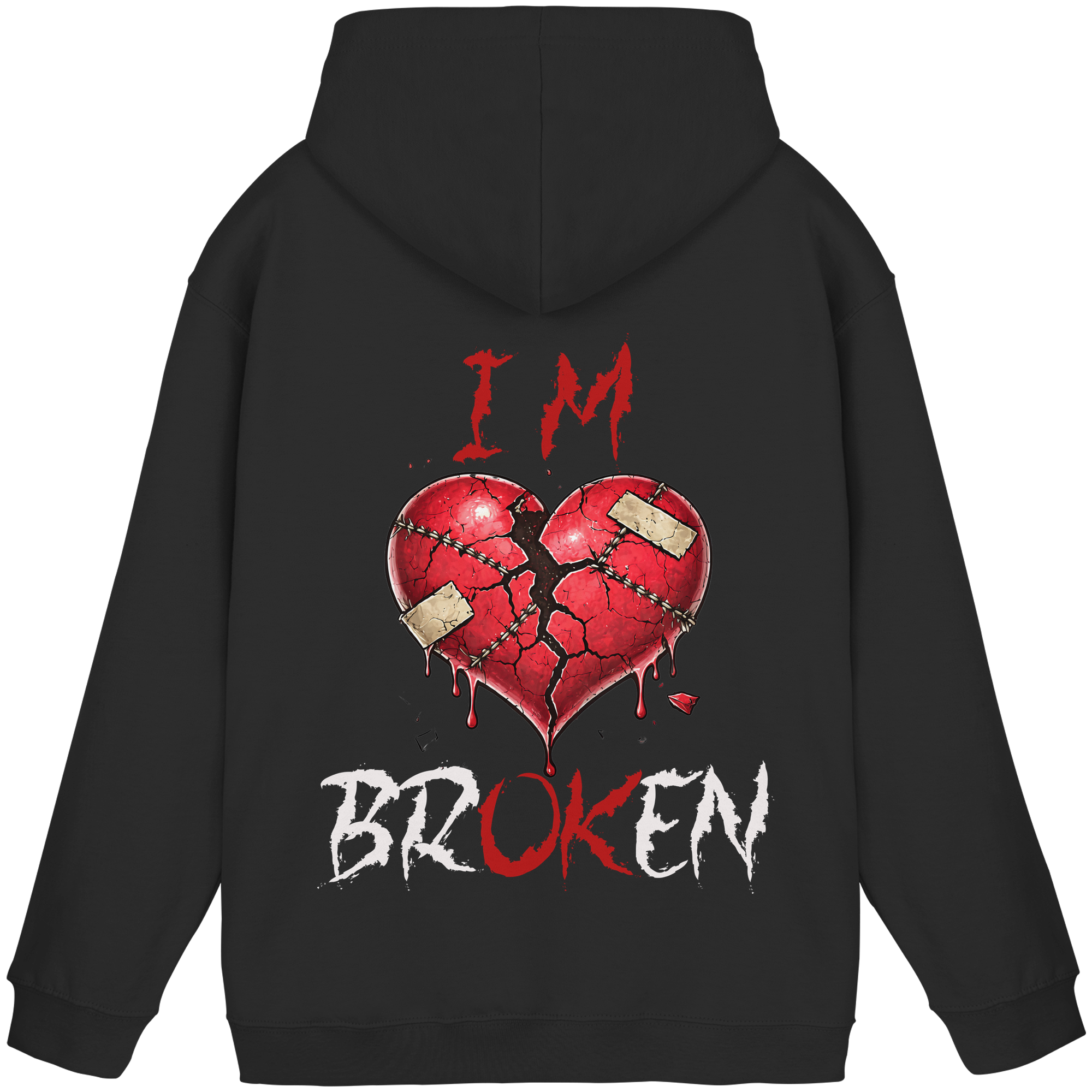 I´M Broken Hoodie - Basic Unisex Hoodie
