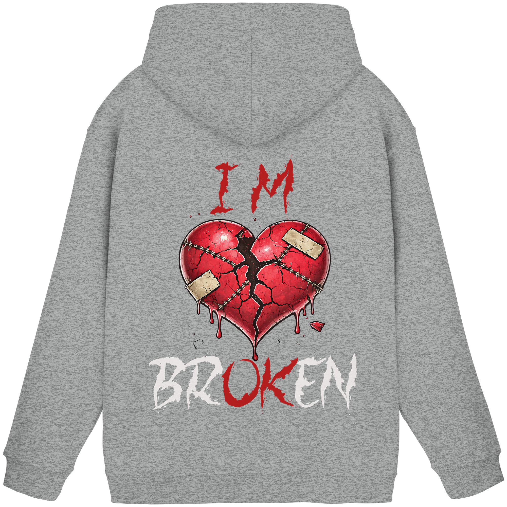 I´M Broken Hoodie - Basic Unisex Hoodie