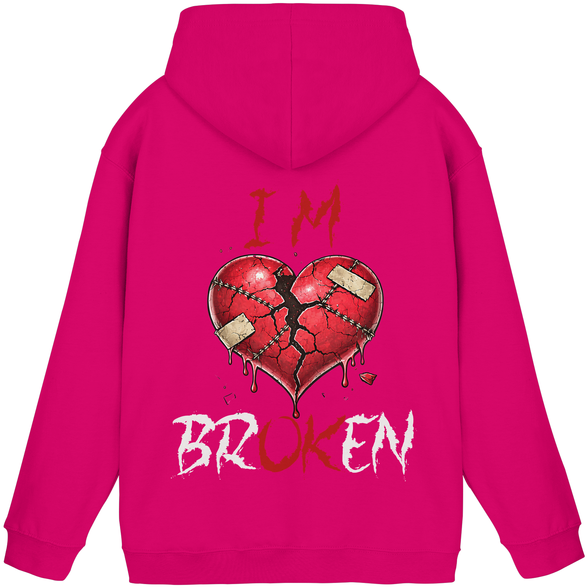 I´M Broken Hoodie - Basic Unisex Hoodie