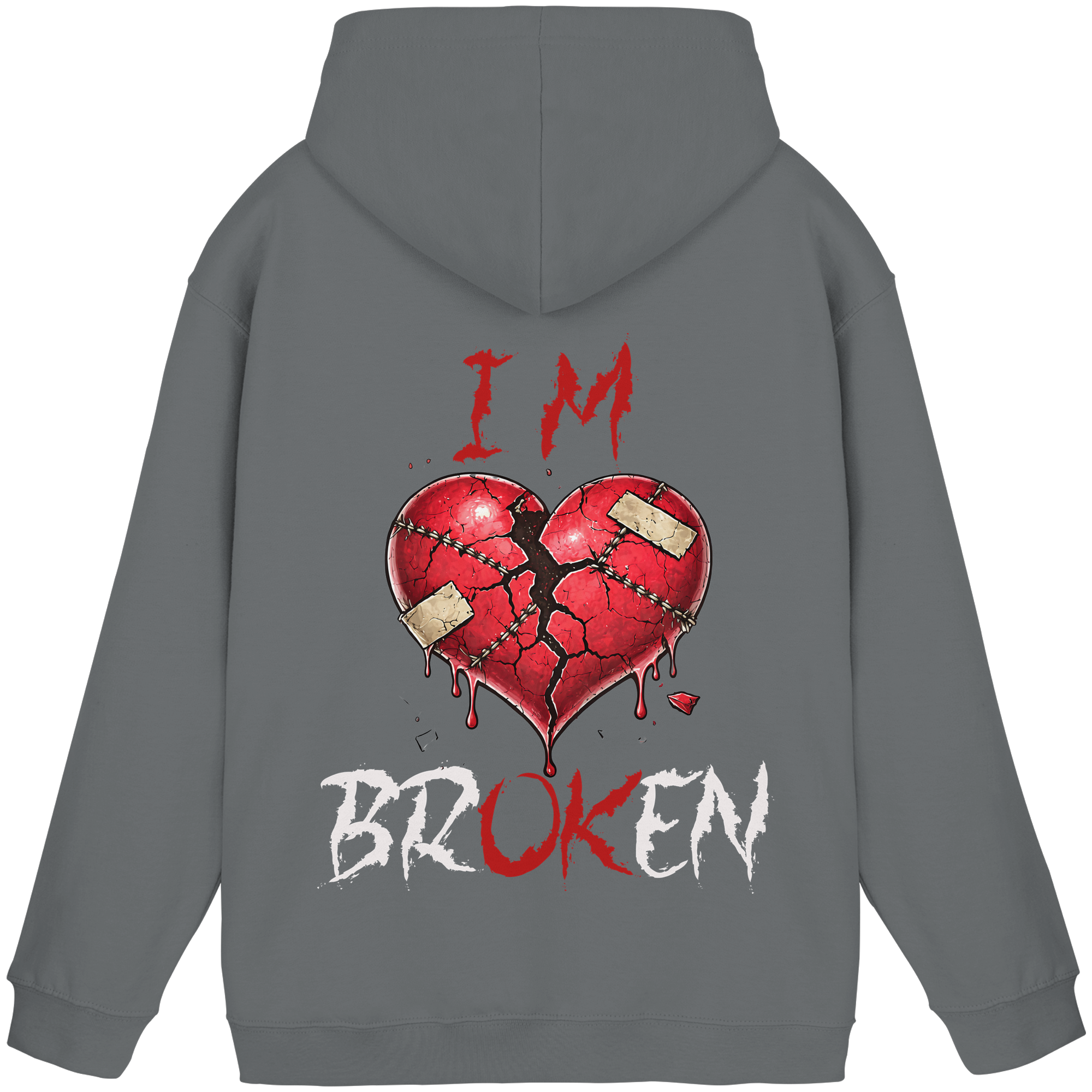 I´M Broken Hoodie - Basic Unisex Hoodie