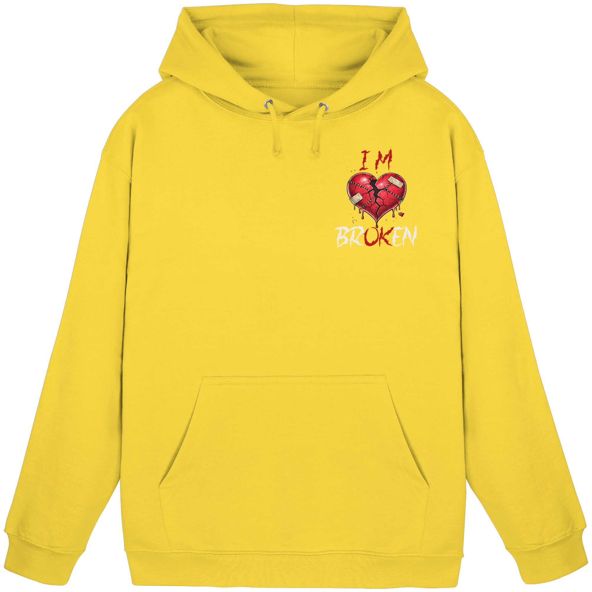 I´M Broken Hoodie - Basic Unisex Hoodie