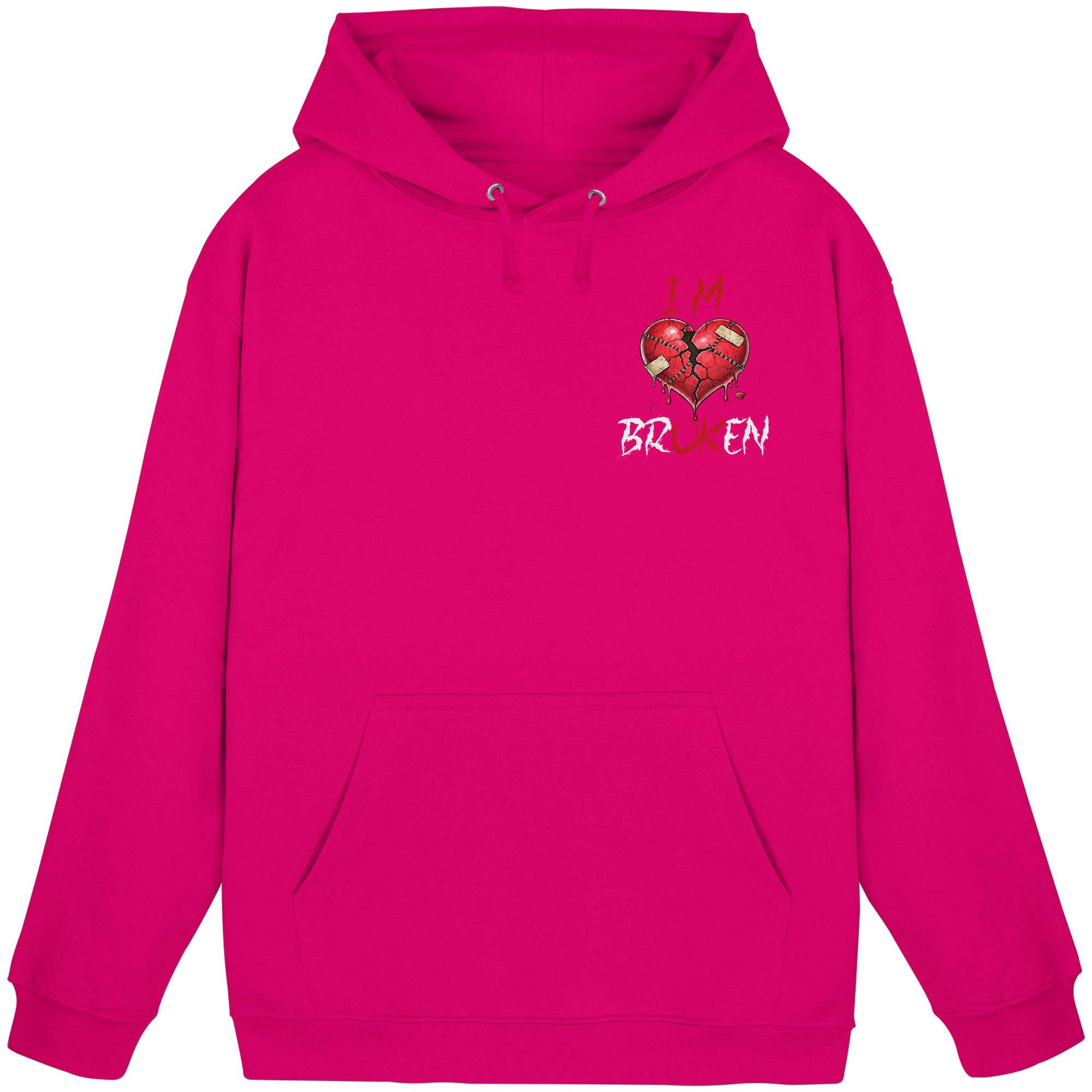 I´M Broken Hoodie - Basic Unisex Hoodie