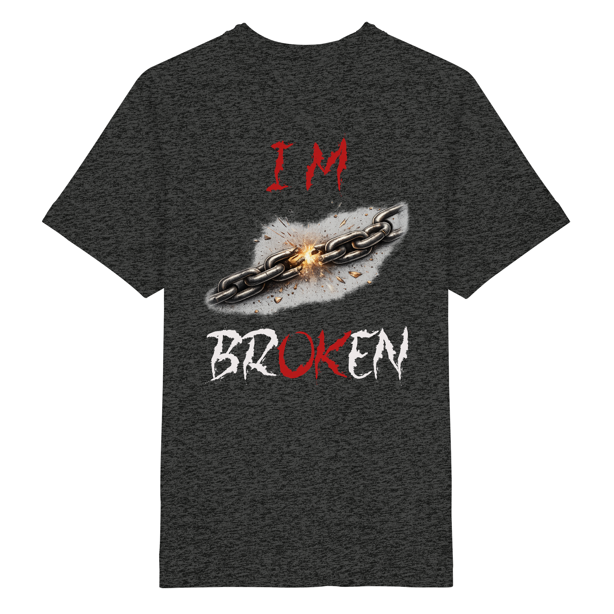 I´M Broken Chain - Heavy Oversized Organic Shirt