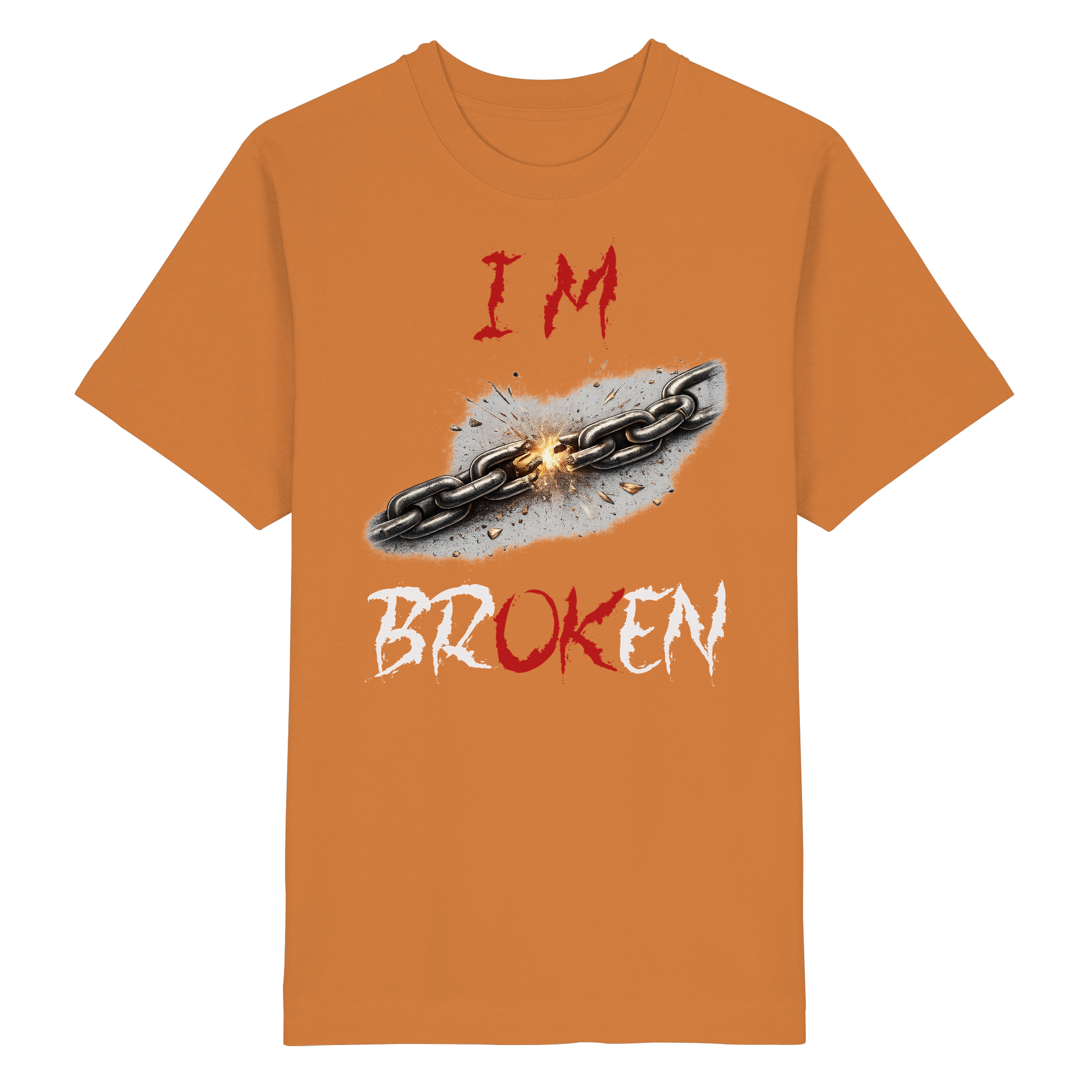 I´M Broken Chain - Heavy Oversized Organic Shirt