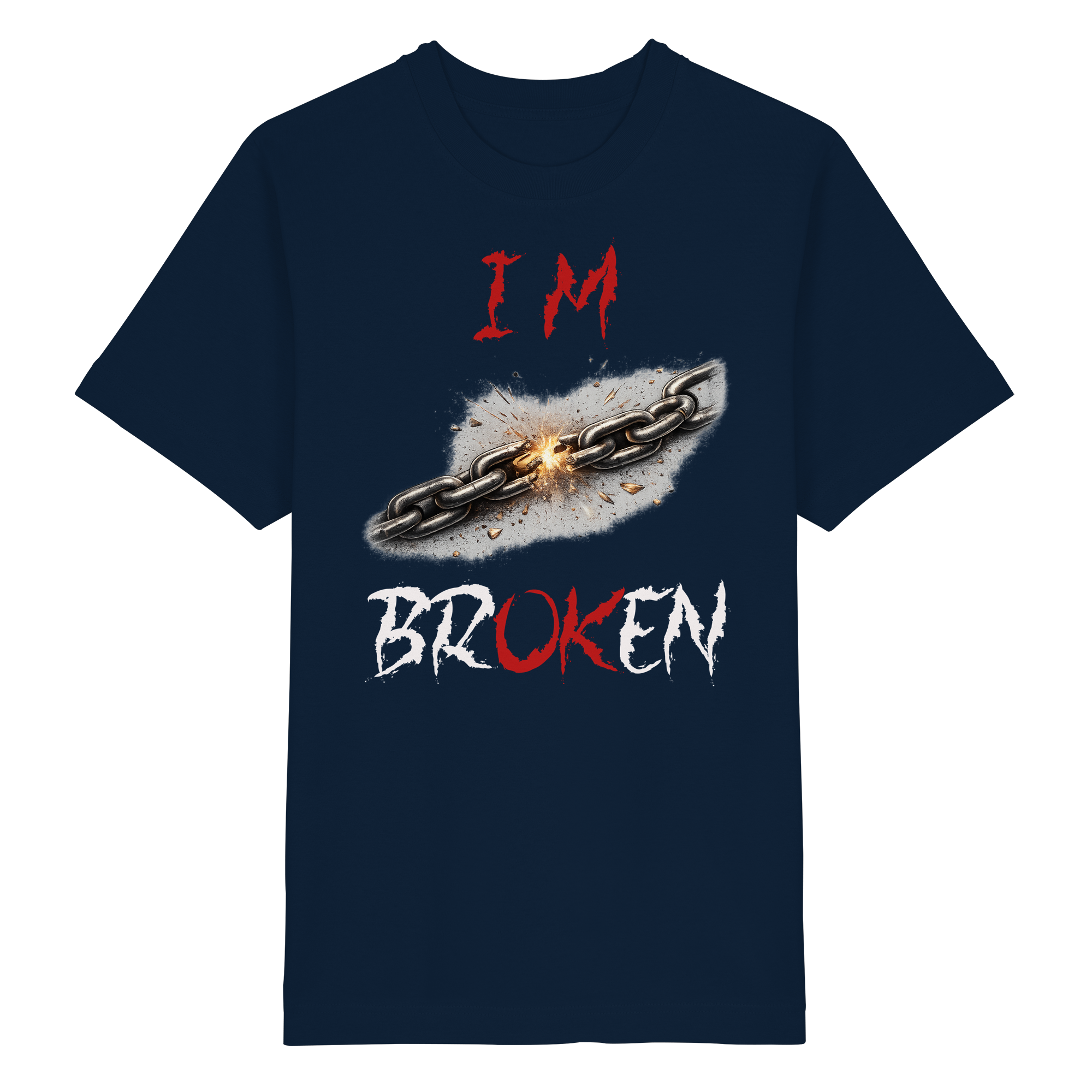 I´M Broken Chain - Heavy Oversized Organic Shirt