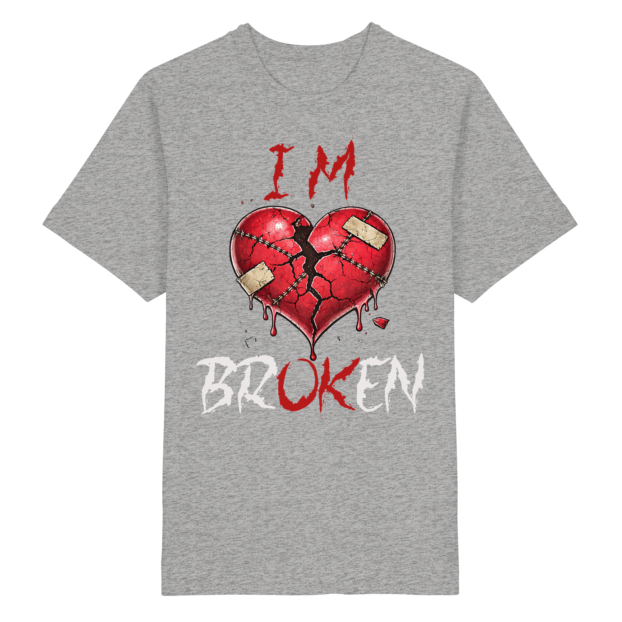 I´M Broken - Heavy Oversized Organic Shirt