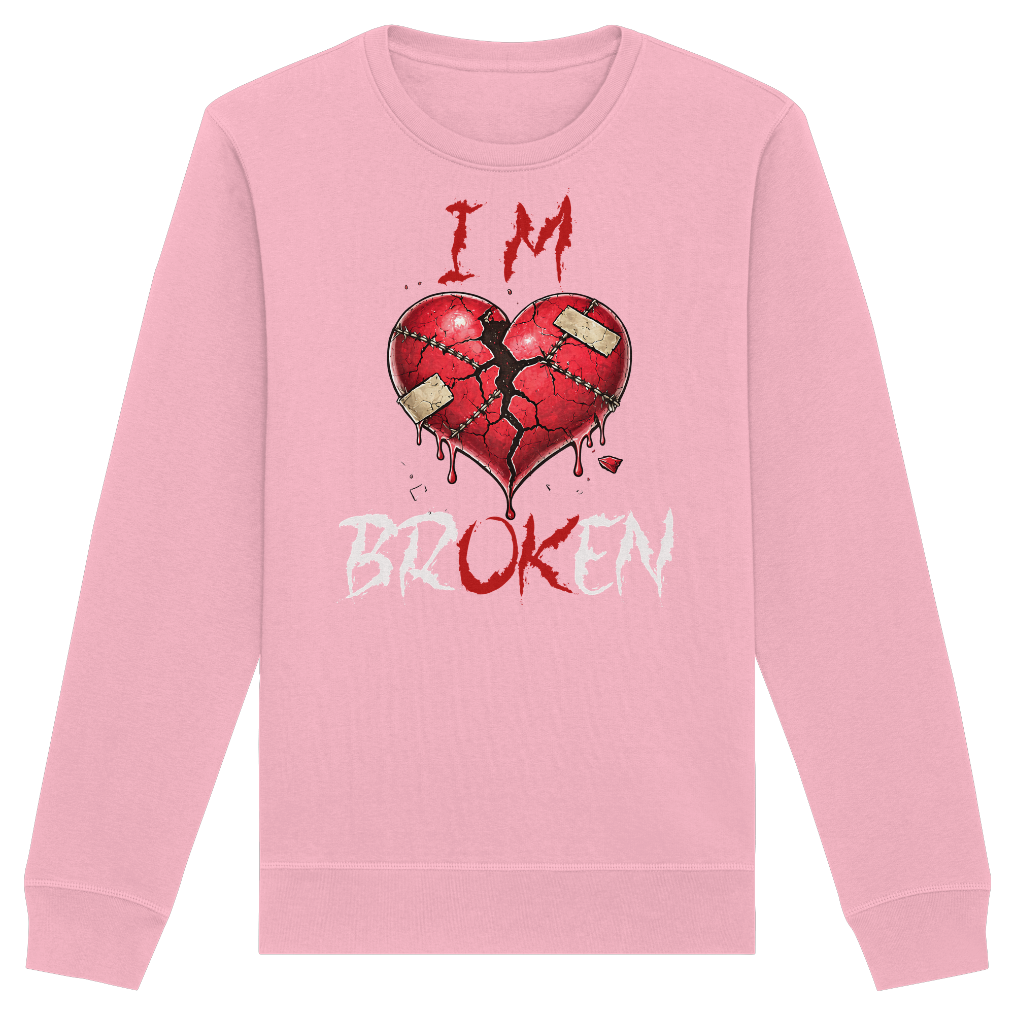I´M Broken - Organic Basic Unisex Sweatshirt