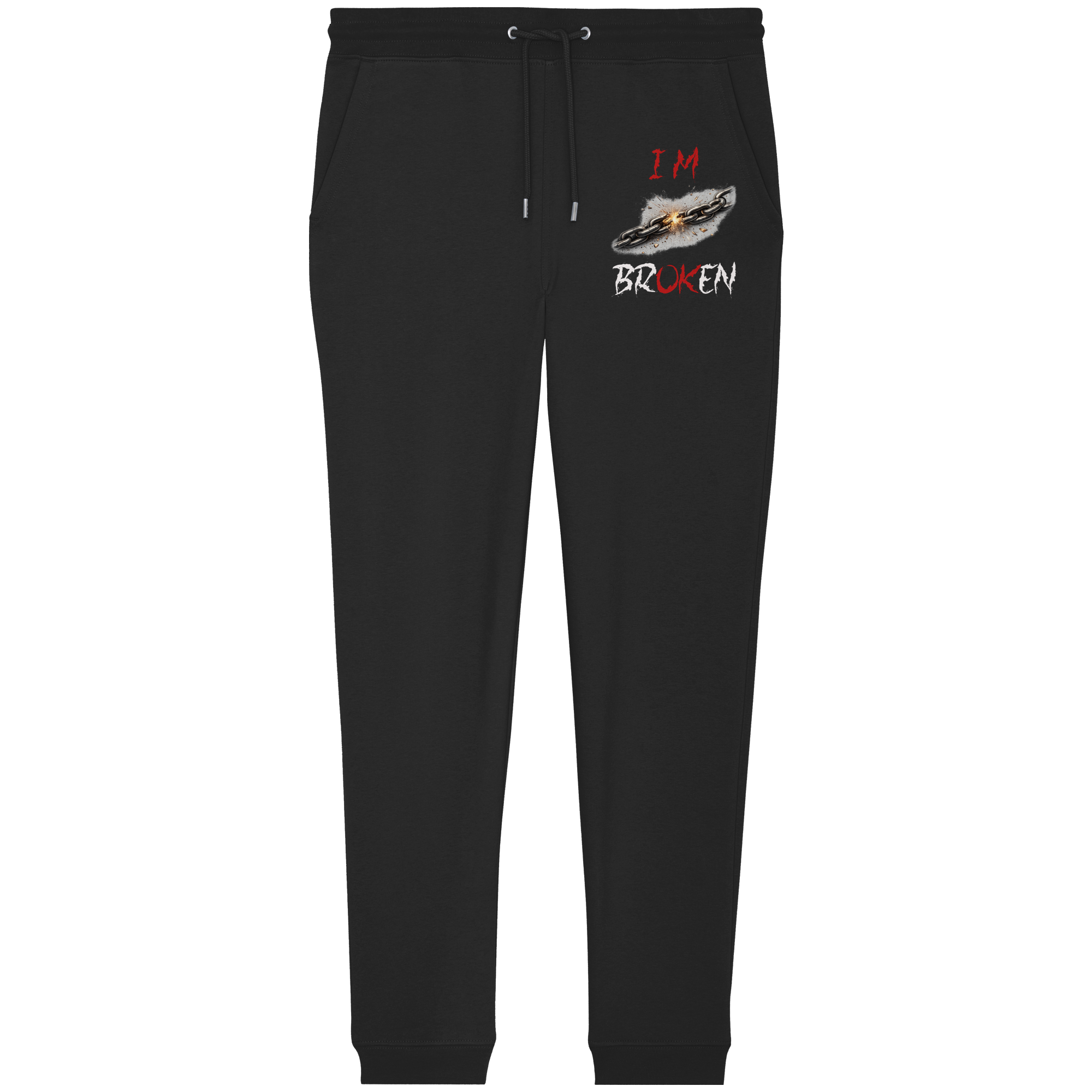 I´M Broken Chain - Organic Jogger Pants