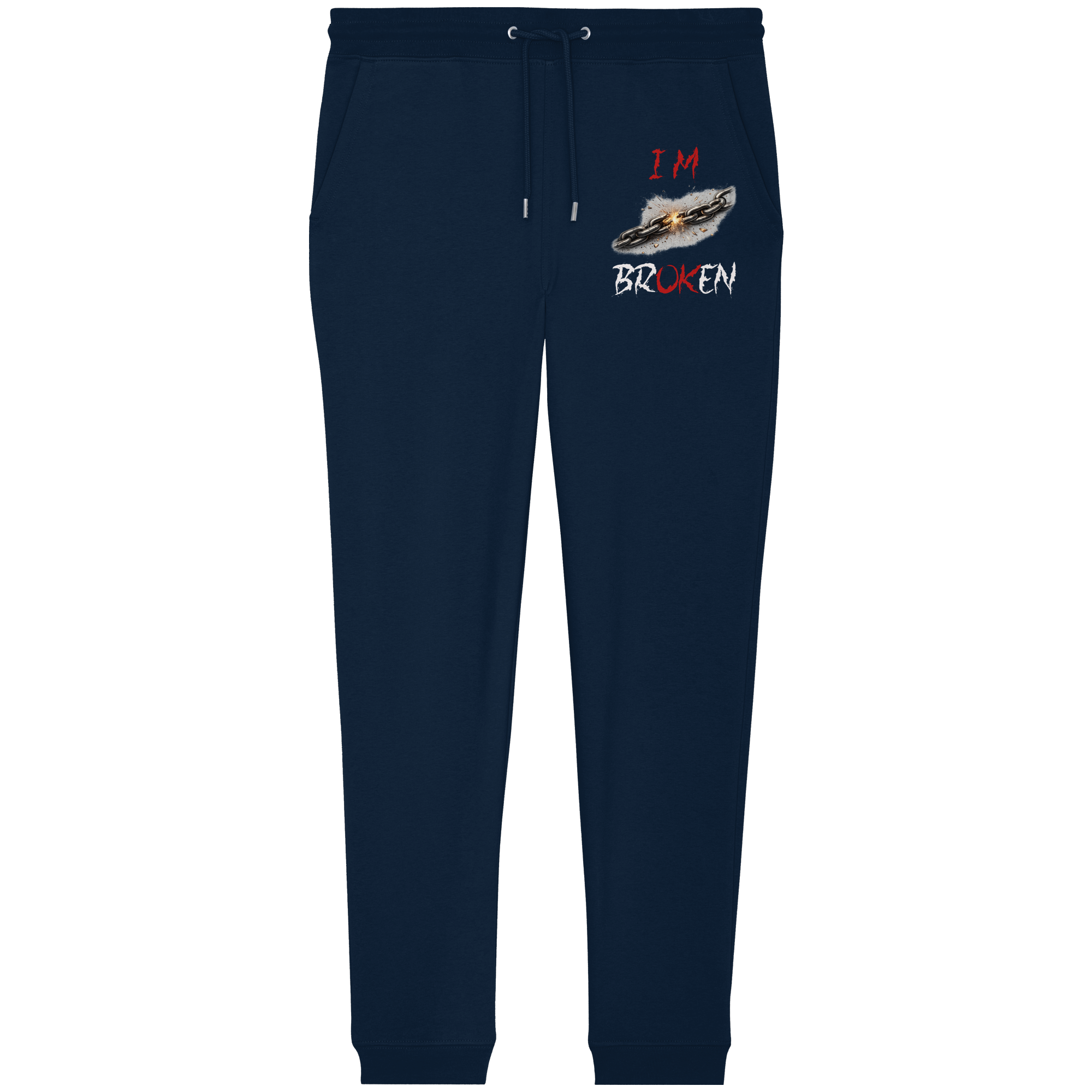 I´M Broken Chain - Organic Jogger Pants