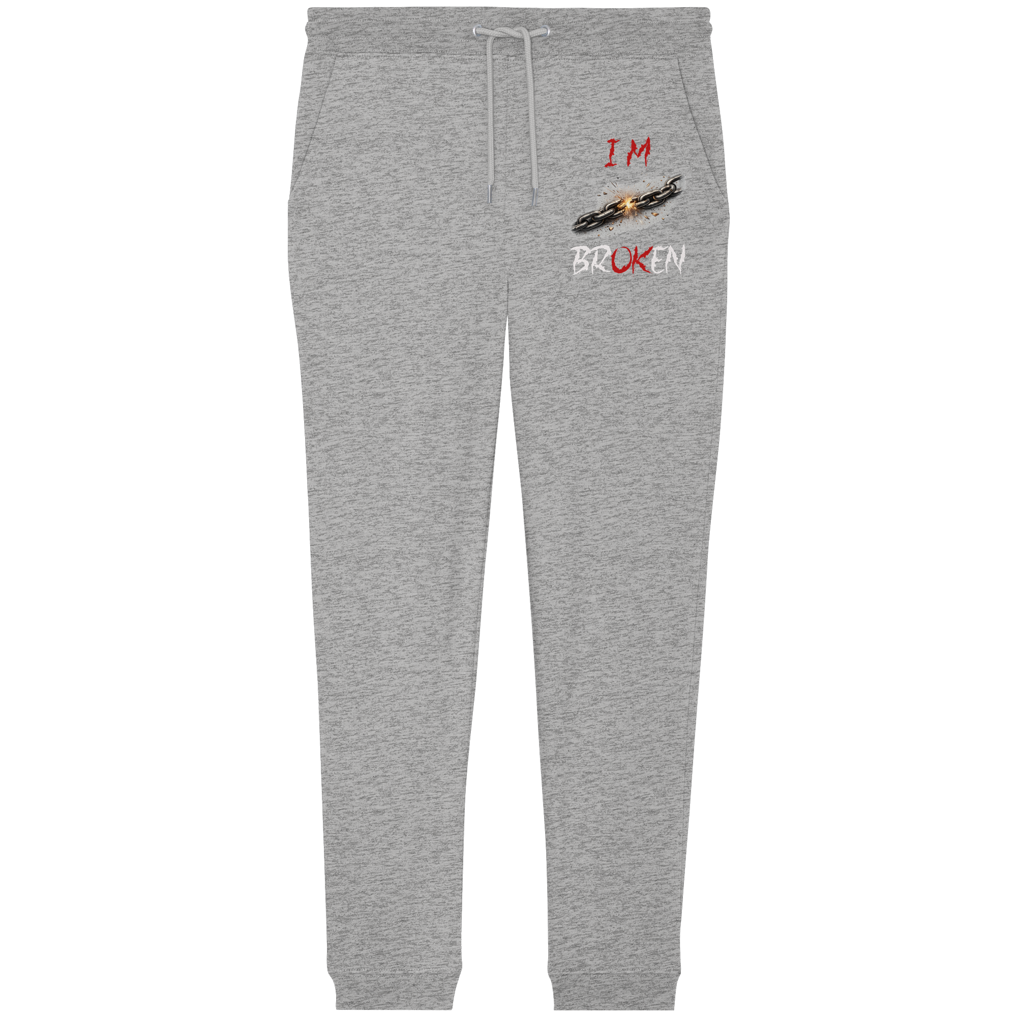 I´M Broken Chain - Organic Jogger Pants