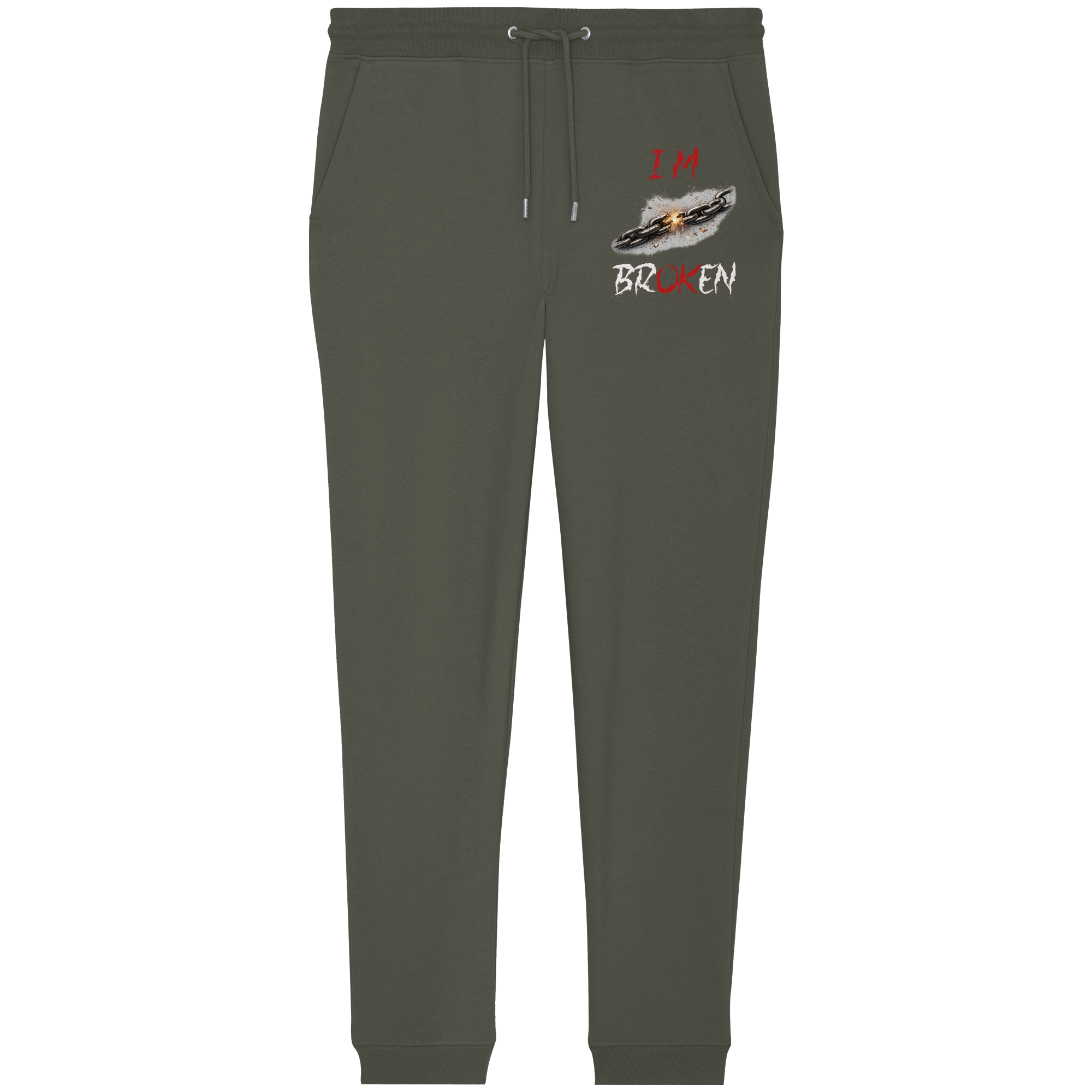 I´M Broken Chain - Organic Jogger Pants