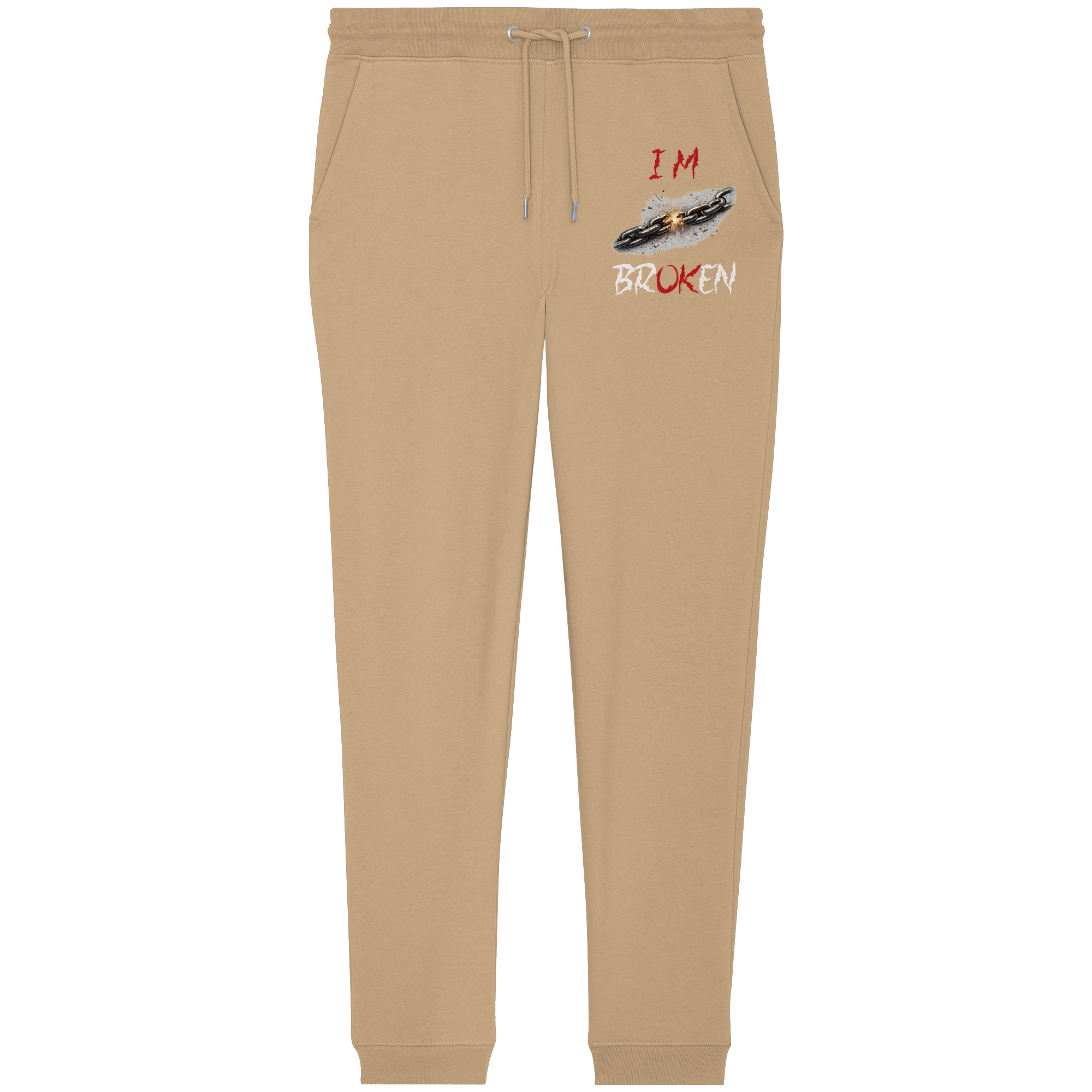 I´M Broken Chain - Organic Jogger Pants