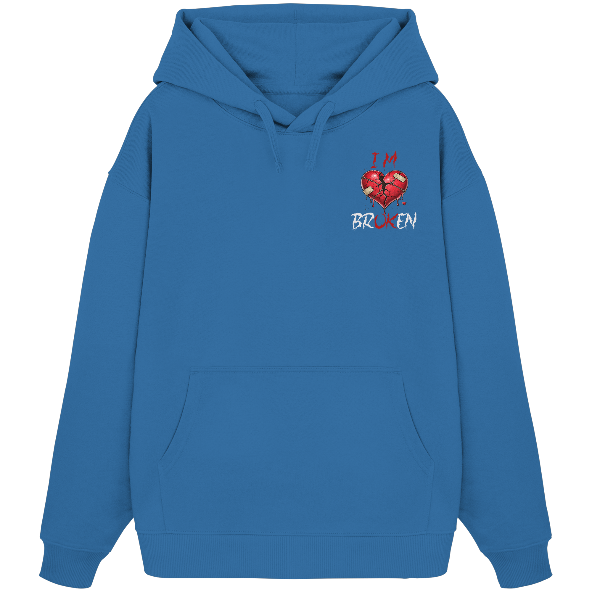 I´M Broken Herz - Organic Oversize Hoodie