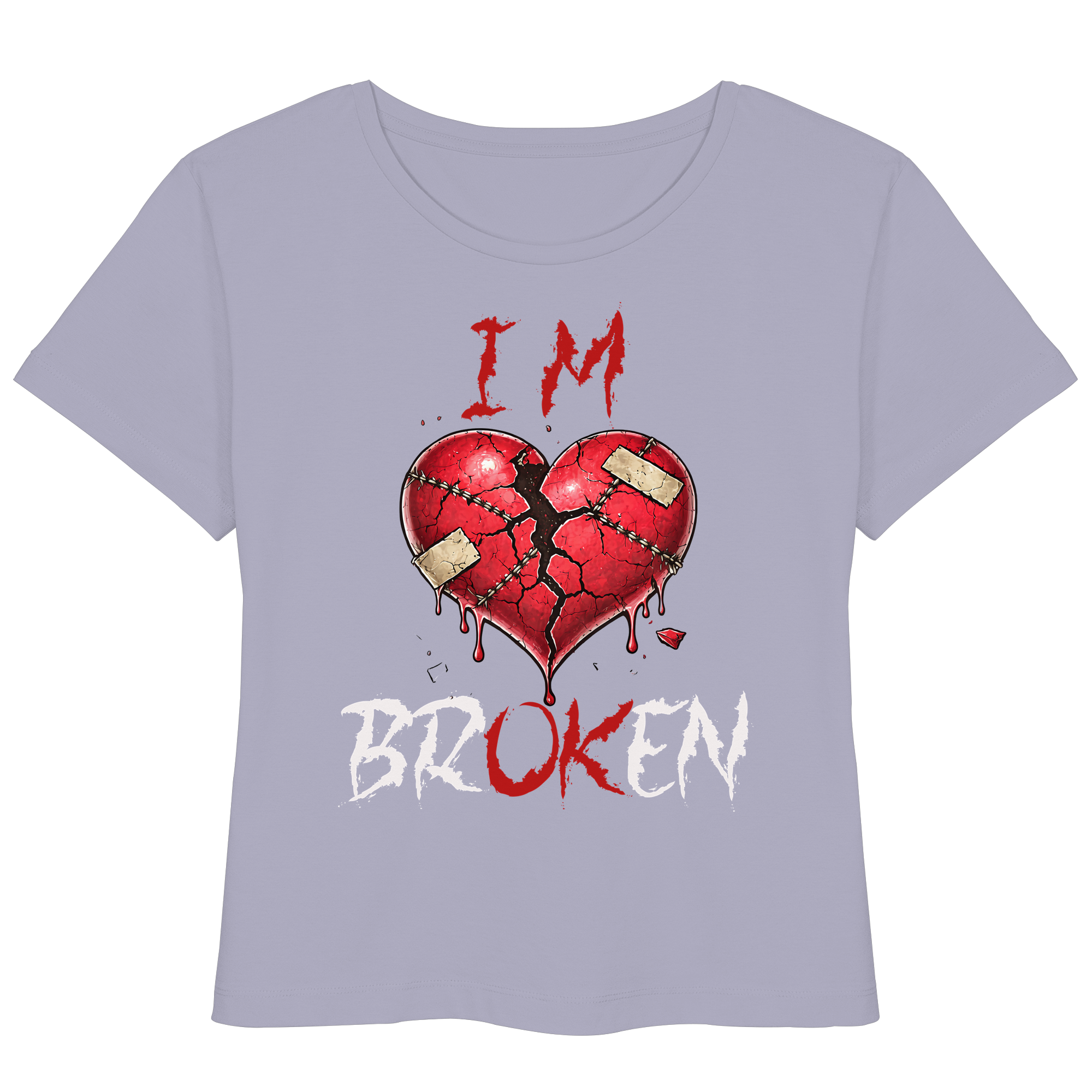 I´M Broken - Womens Organic Lightweight T-Shirt