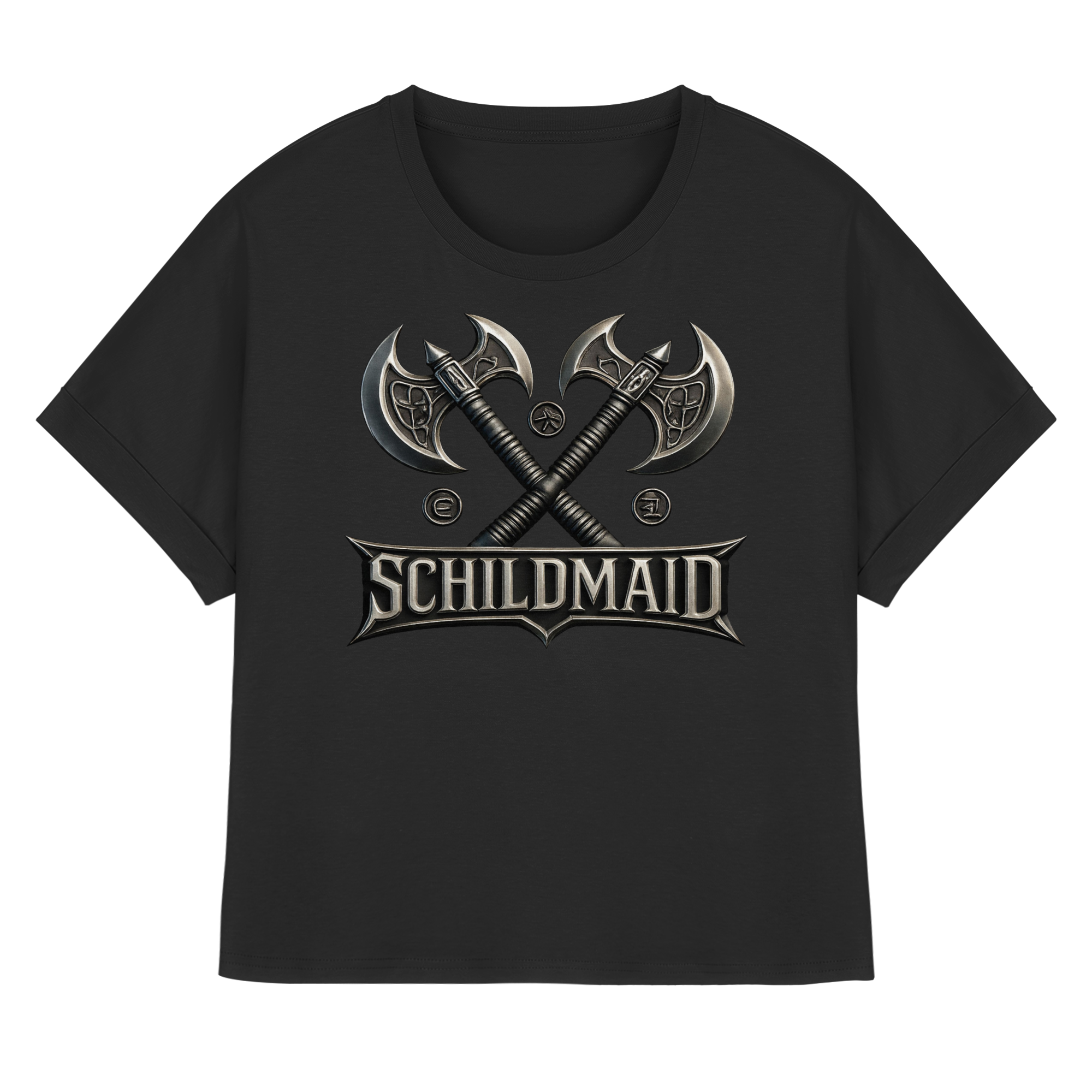 Schildmaid - Womens Organic Rolled Sleeves T-Shirt