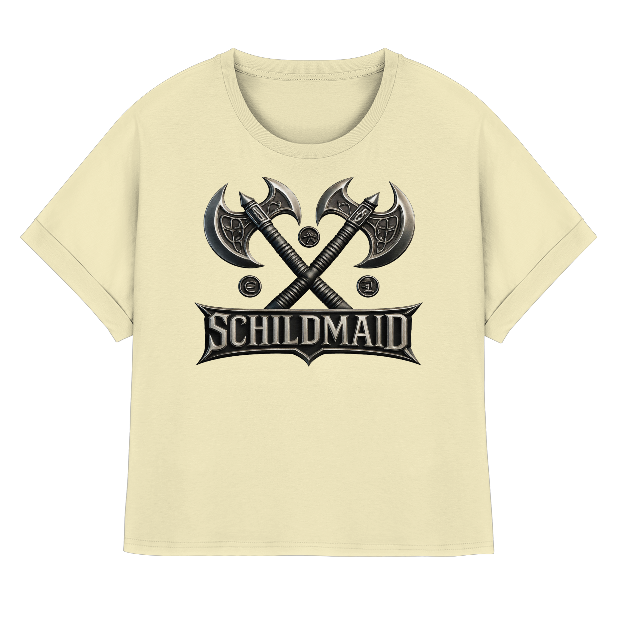 Schildmaid - Womens Organic Rolled Sleeves T-Shirt