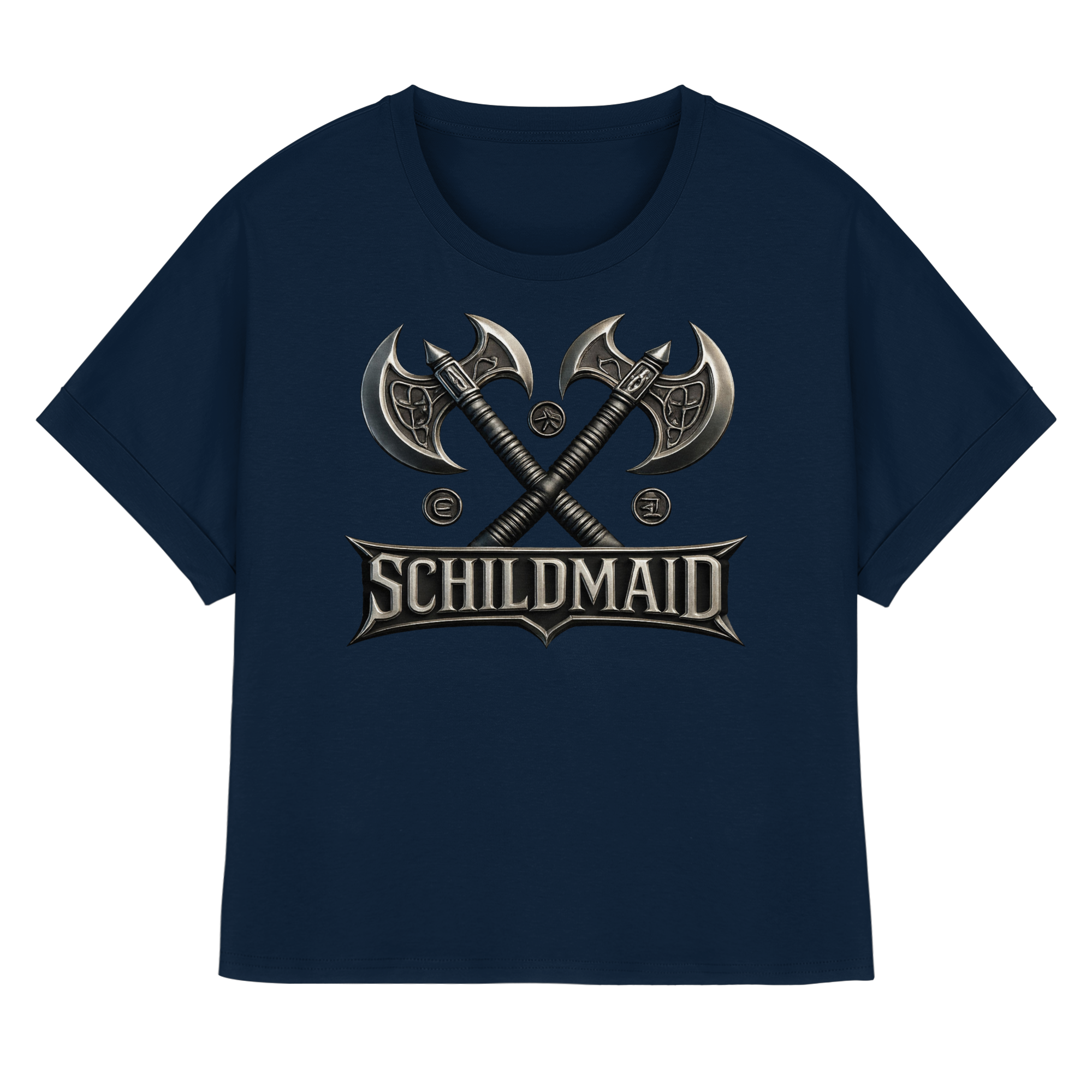 Schildmaid - Womens Organic Rolled Sleeves T-Shirt