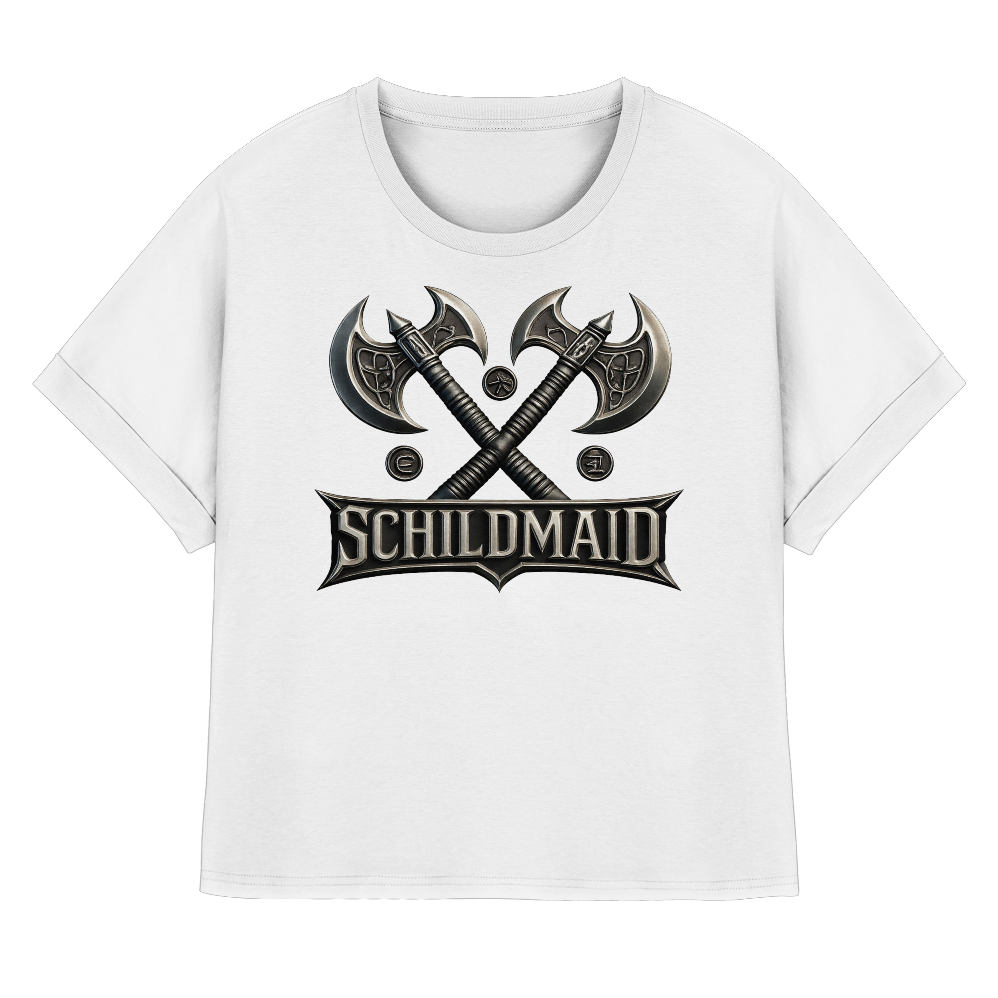 Schildmaid - Womens Organic Rolled Sleeves T-Shirt