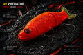 ELBKINGER UV Swimbait 135 – Toxic Inferno